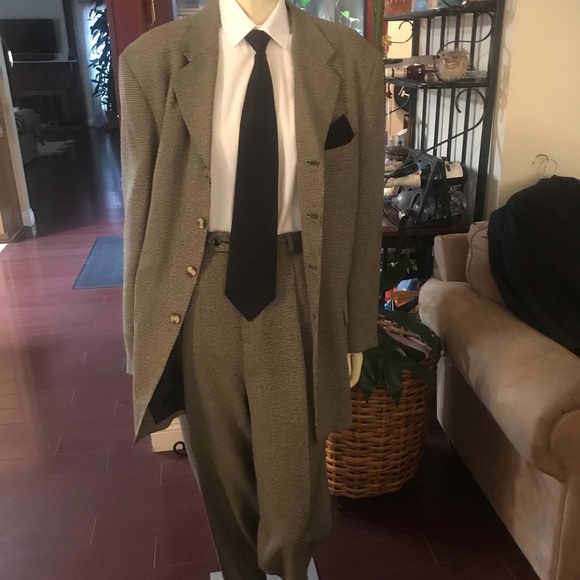 El Can’to /Italian Designer Suit/ lightbrown - Picture 7 of 10